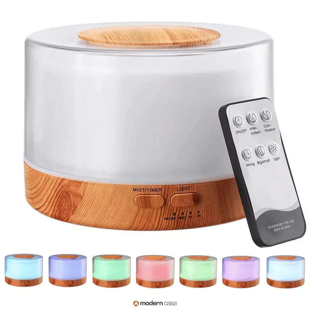 Aromatizador Umidificador Ultrassônico LED 7 Cores