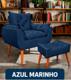 Kit Ágatha Poltronas + Puff!